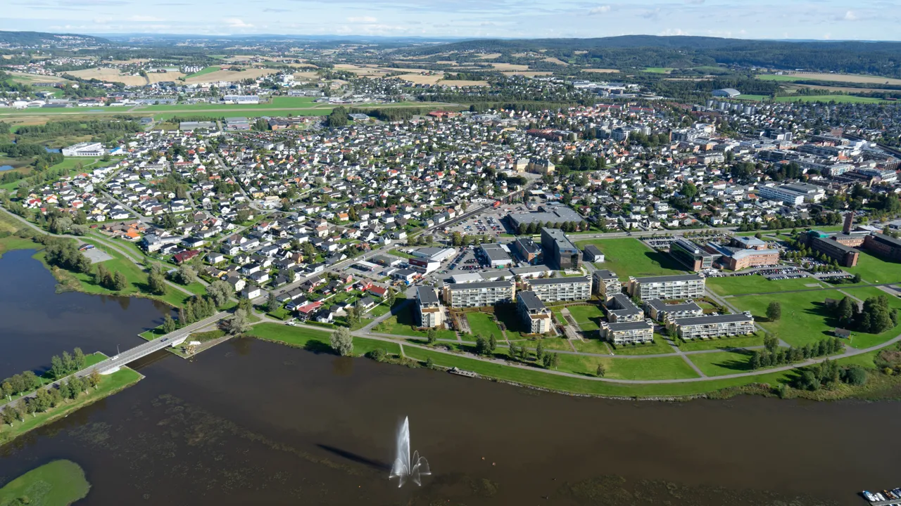 Oversiktsbilde Lillestrøm kommune