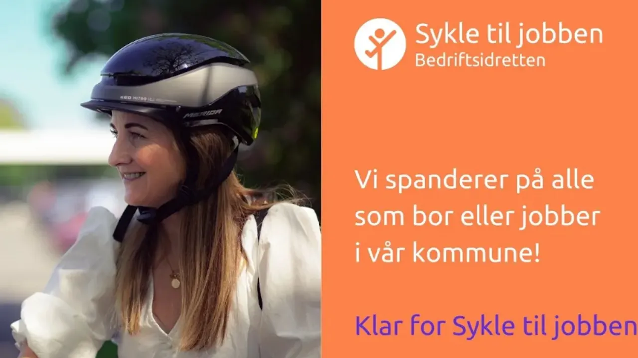 Plakat om sykle aksjonen