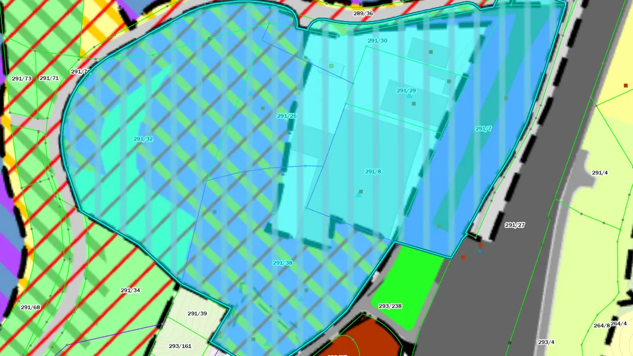 Kartskisse over Bjerke industriområde