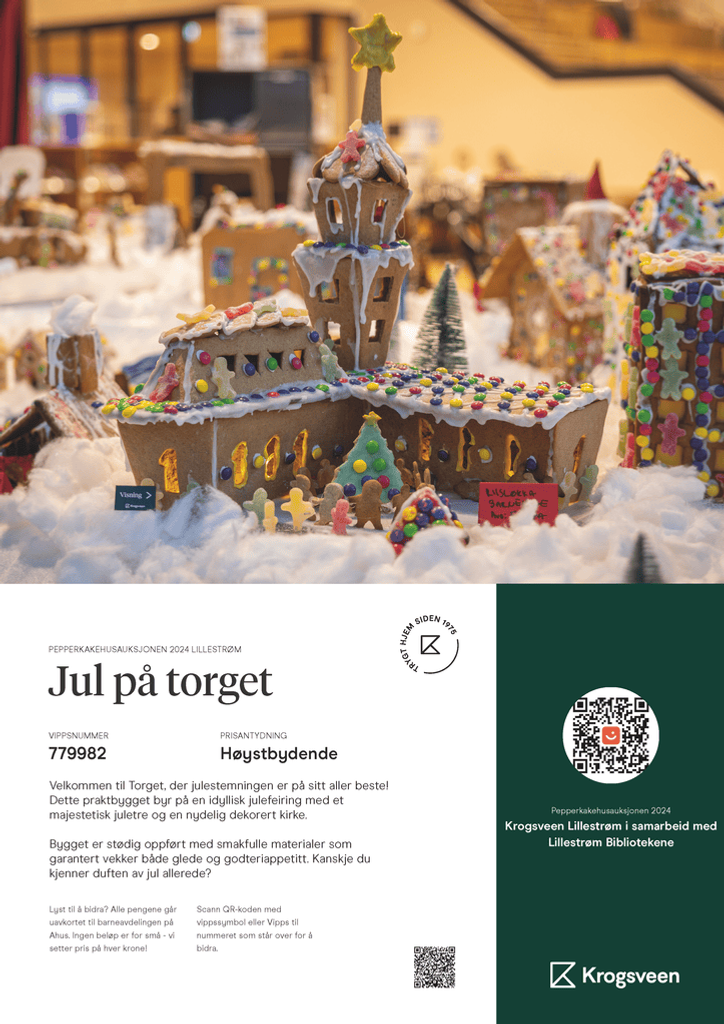 Salgsannonse jul på torget