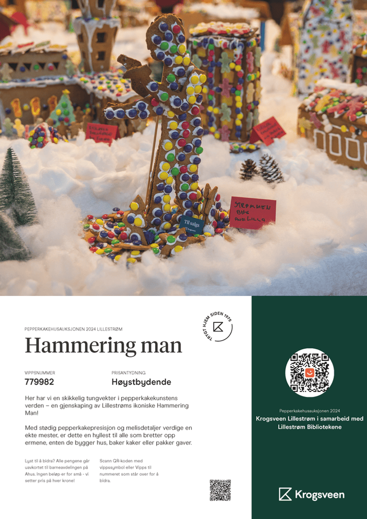 Salgsannonse Hammering man